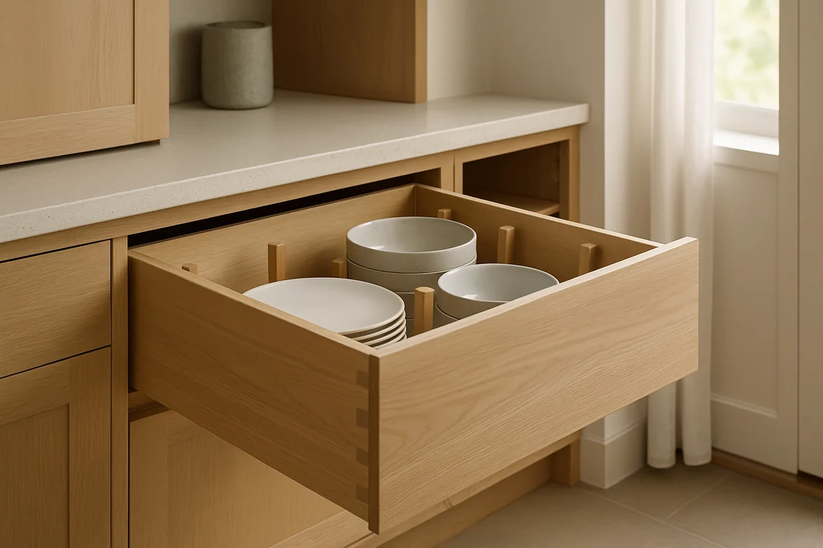 Cover for Make cabinet storage fit what you actually keep